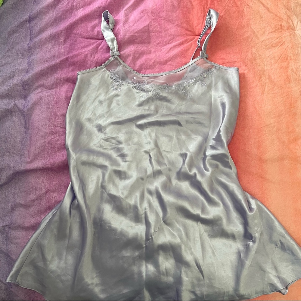Lavender slip dress